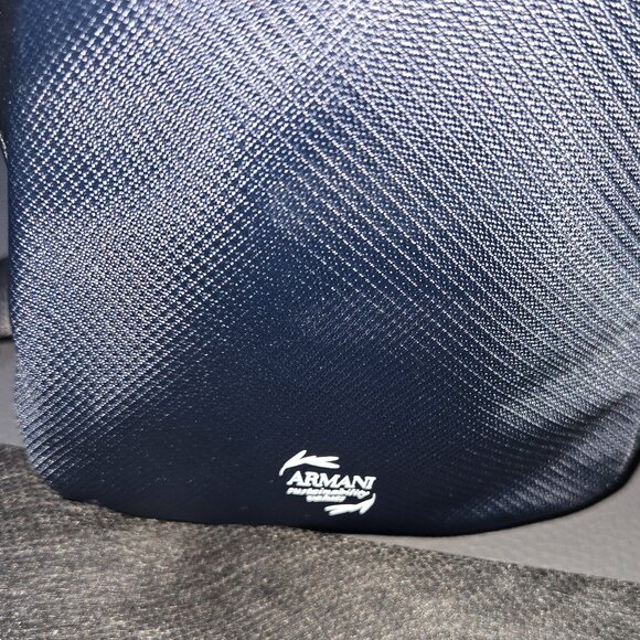 A|X Armani Exchange Logo Patch Backpack (Unisex) - Picture 5 of 11